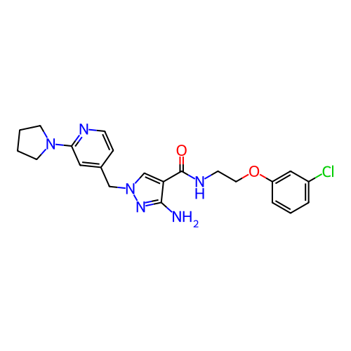 Chemical structure of BindingDB Monomer ID 463372