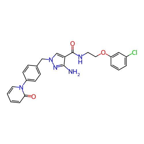 Chemical structure of BindingDB Monomer ID 463374