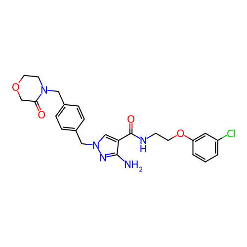 Chemical structure of BindingDB Monomer ID 463398