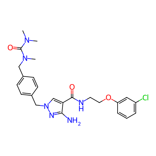 Chemical structure of BindingDB Monomer ID 463405