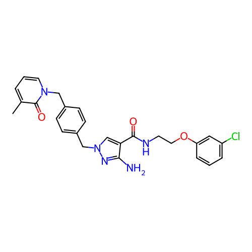 Chemical structure of BindingDB Monomer ID 463407