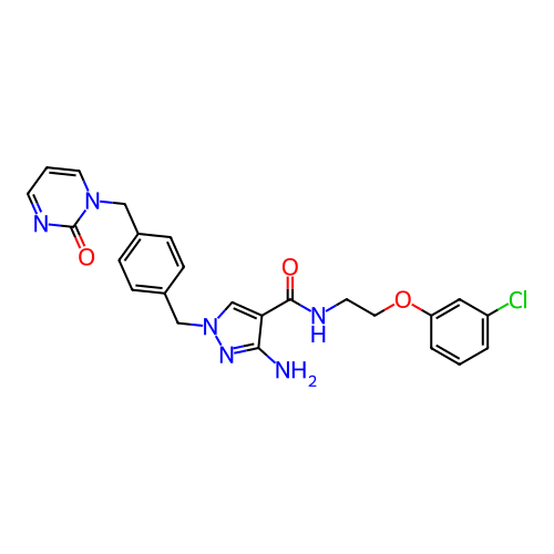 Chemical structure of BindingDB Monomer ID 463408