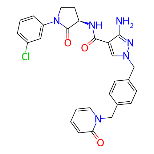 Chemical structure of BindingDB Monomer ID 463434