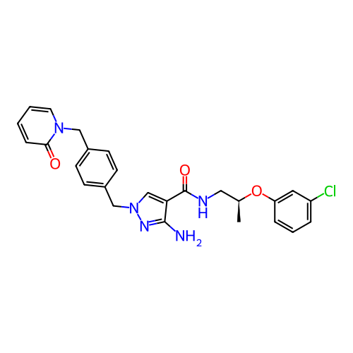 Chemical structure of BindingDB Monomer ID 463441