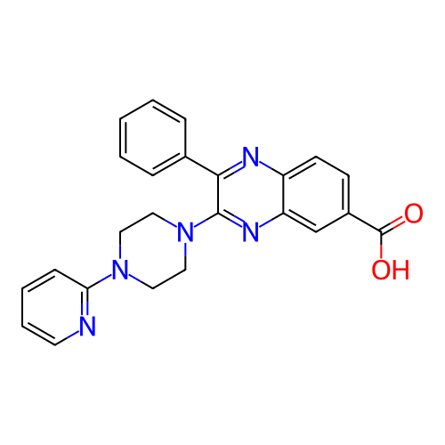 Chemical structure of BindingDB Monomer ID 463465