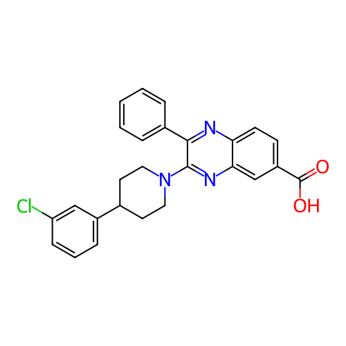 Chemical structure of BindingDB Monomer ID 463473