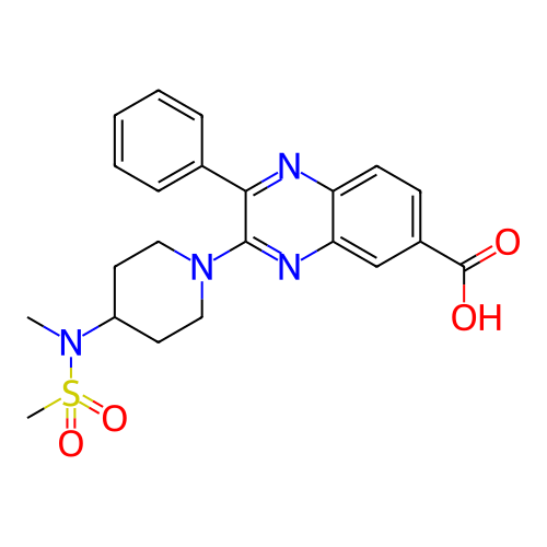 Chemical structure of BindingDB Monomer ID 463478