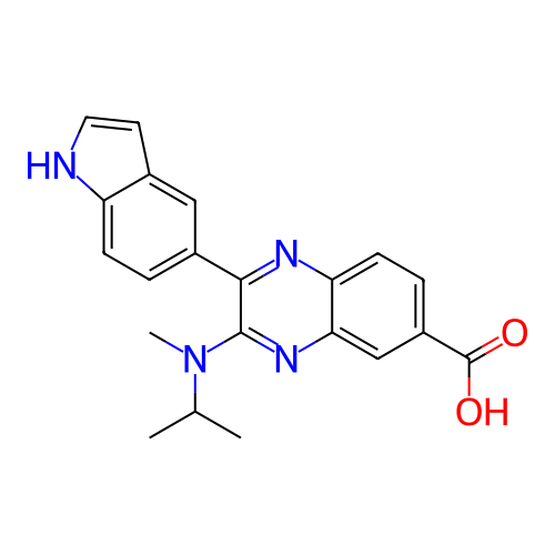 Chemical structure of BindingDB Monomer ID 463501