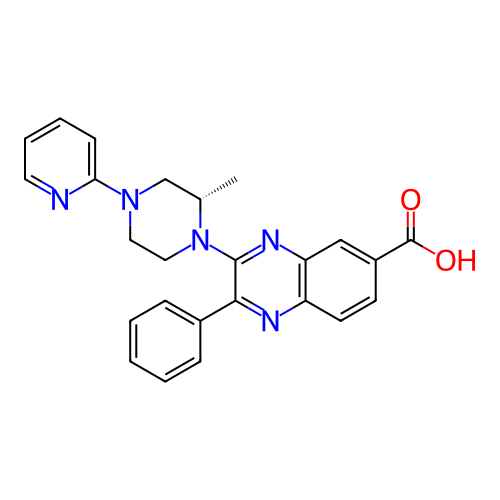 Chemical structure of BindingDB Monomer ID 463540