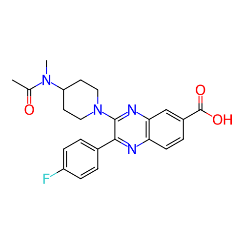 Chemical structure of BindingDB Monomer ID 463555