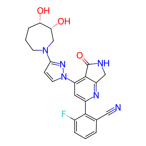 Chemical structure of BindingDB Monomer ID 463636