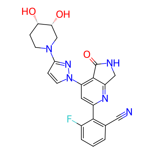 Chemical structure of BindingDB Monomer ID 463657