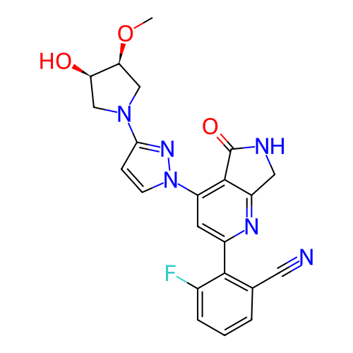 Chemical structure of BindingDB Monomer ID 463664