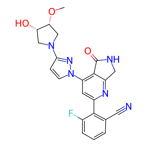 Chemical structure of BindingDB Monomer ID 463676