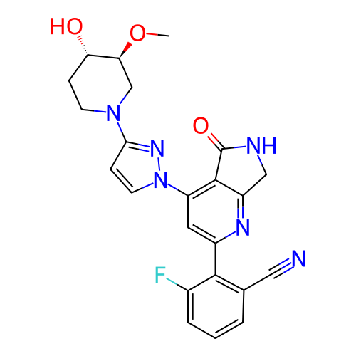 Chemical structure of BindingDB Monomer ID 463725