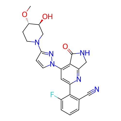 Chemical structure of BindingDB Monomer ID 463733
