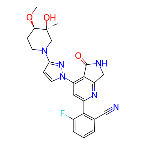 Chemical structure of BindingDB Monomer ID 463736