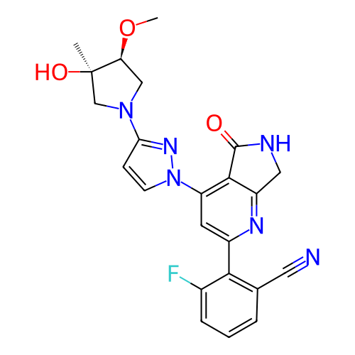 Chemical structure of BindingDB Monomer ID 463749