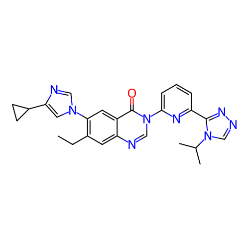 Chemical structure of BindingDB Monomer ID 464045