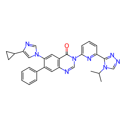 Chemical structure of BindingDB Monomer ID 464046