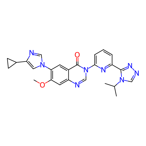 Chemical structure of BindingDB Monomer ID 464053
