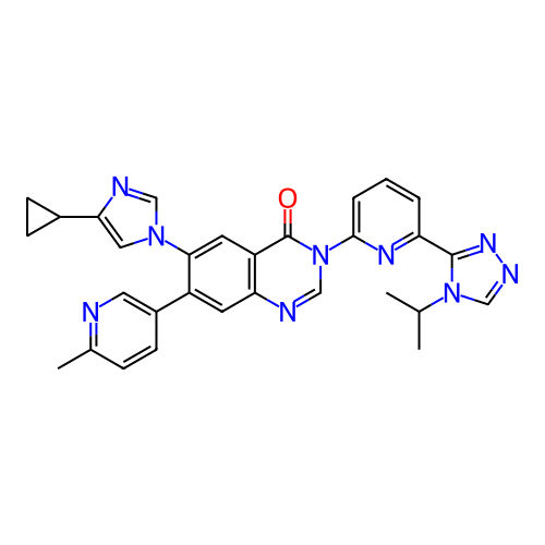 Chemical structure of BindingDB Monomer ID 464054