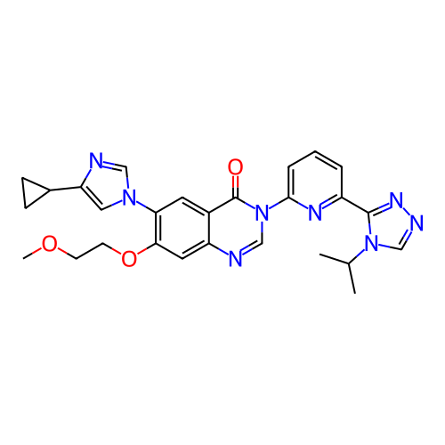 Chemical structure of BindingDB Monomer ID 464057