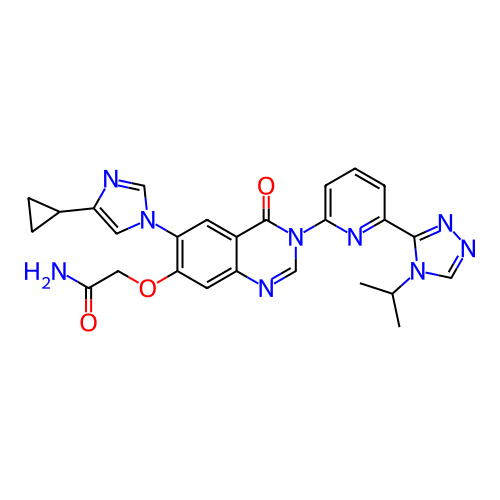 Chemical structure of BindingDB Monomer ID 464059