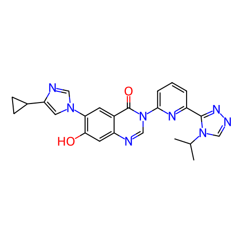 Chemical structure of BindingDB Monomer ID 464060