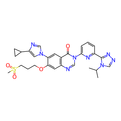 Chemical structure of BindingDB Monomer ID 464062