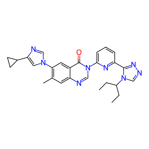 Chemical structure of BindingDB Monomer ID 464067