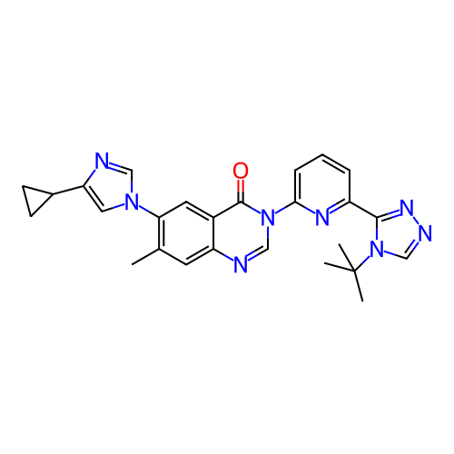 Chemical structure of BindingDB Monomer ID 464069
