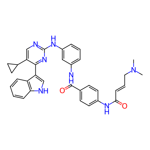 Chemical structure of BindingDB Monomer ID 464090