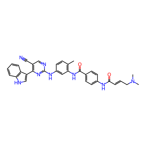 Chemical structure of BindingDB Monomer ID 464112