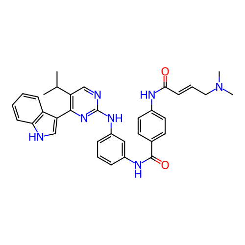 Chemical structure of BindingDB Monomer ID 464114