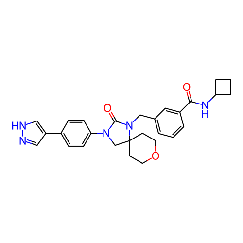 Chemical structure of BindingDB Monomer ID 464155