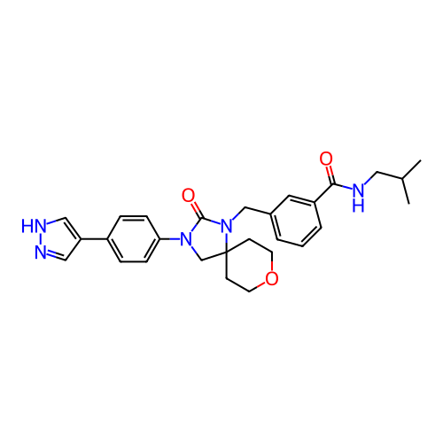 Chemical structure of BindingDB Monomer ID 464157