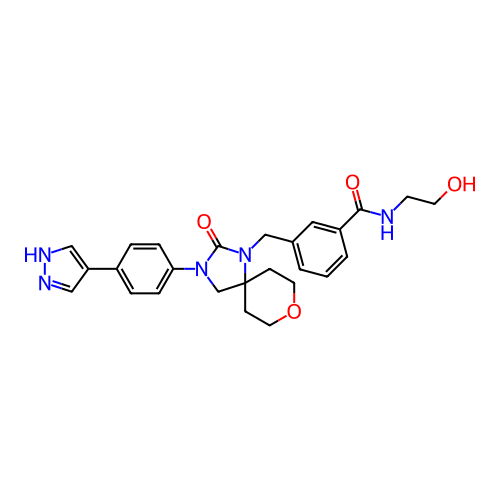 Chemical structure of BindingDB Monomer ID 464158