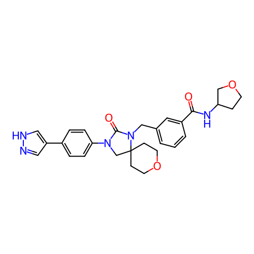 Chemical structure of BindingDB Monomer ID 464162