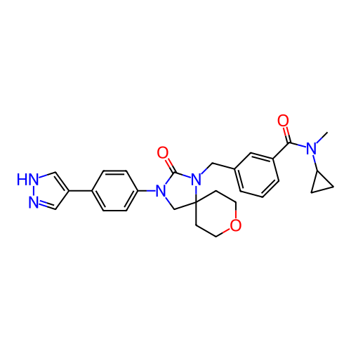 Chemical structure of BindingDB Monomer ID 464167