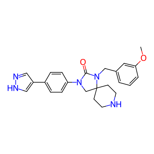 Chemical structure of BindingDB Monomer ID 464179