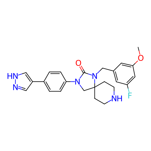 Chemical structure of BindingDB Monomer ID 464180