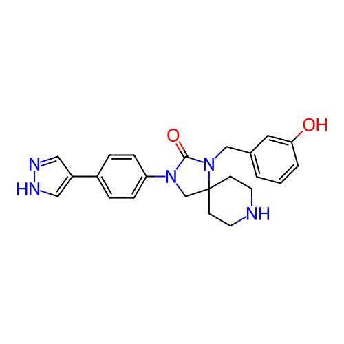 Chemical structure of BindingDB Monomer ID 464184