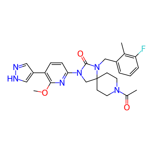 Chemical structure of BindingDB Monomer ID 464206