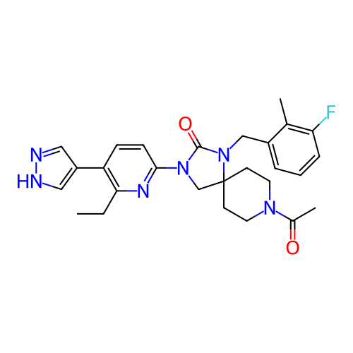 Chemical structure of BindingDB Monomer ID 464207