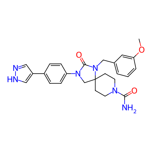 Chemical structure of BindingDB Monomer ID 464212