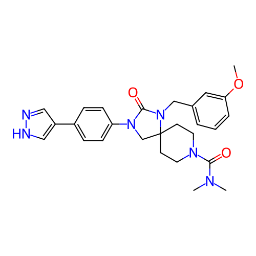 Chemical structure of BindingDB Monomer ID 464213