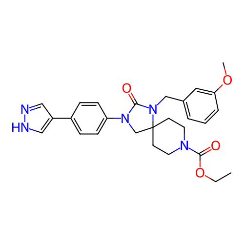 Chemical structure of BindingDB Monomer ID 464216