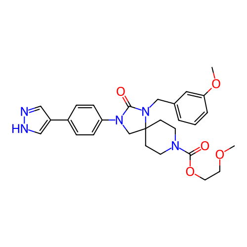 Chemical structure of BindingDB Monomer ID 464218