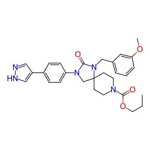 Chemical structure of BindingDB Monomer ID 464220